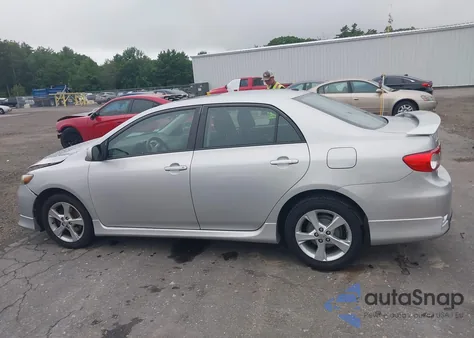 2011 Toyota Corolla S из США, поврежденный, VIN 2T1BU4EE7BC626680